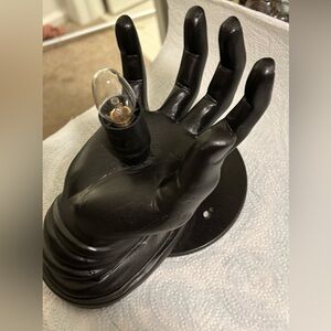 Shades Of Light Wall Sconce. Dark brown steel hand.